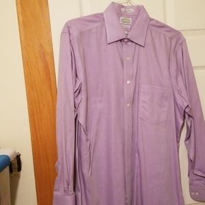 Men's Dress Shirt 16/5 - 34/35 Lavender Twill